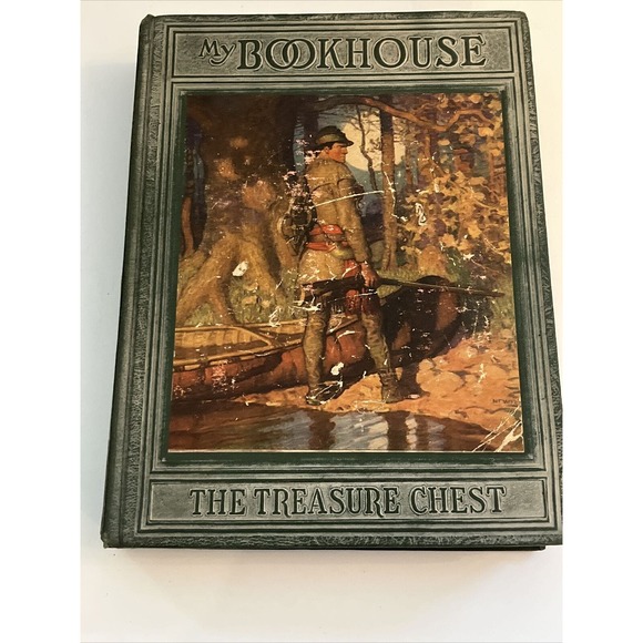 3 Volumes of My Book House by Olive Beaupre Miller 1920-1921 Embossed Hardcovers - Picture 10 of 11